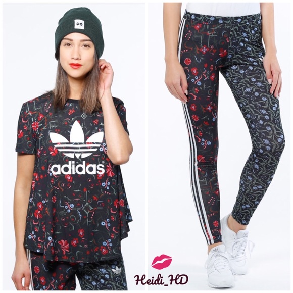 🎋Adidas Originals X Farm Floral Outfit 🌊 - Picture 2 of 8